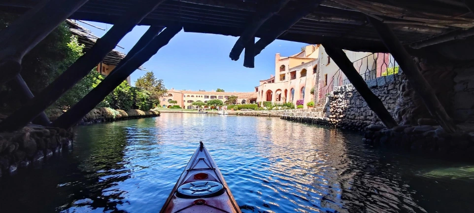 canoa a cala di volpe